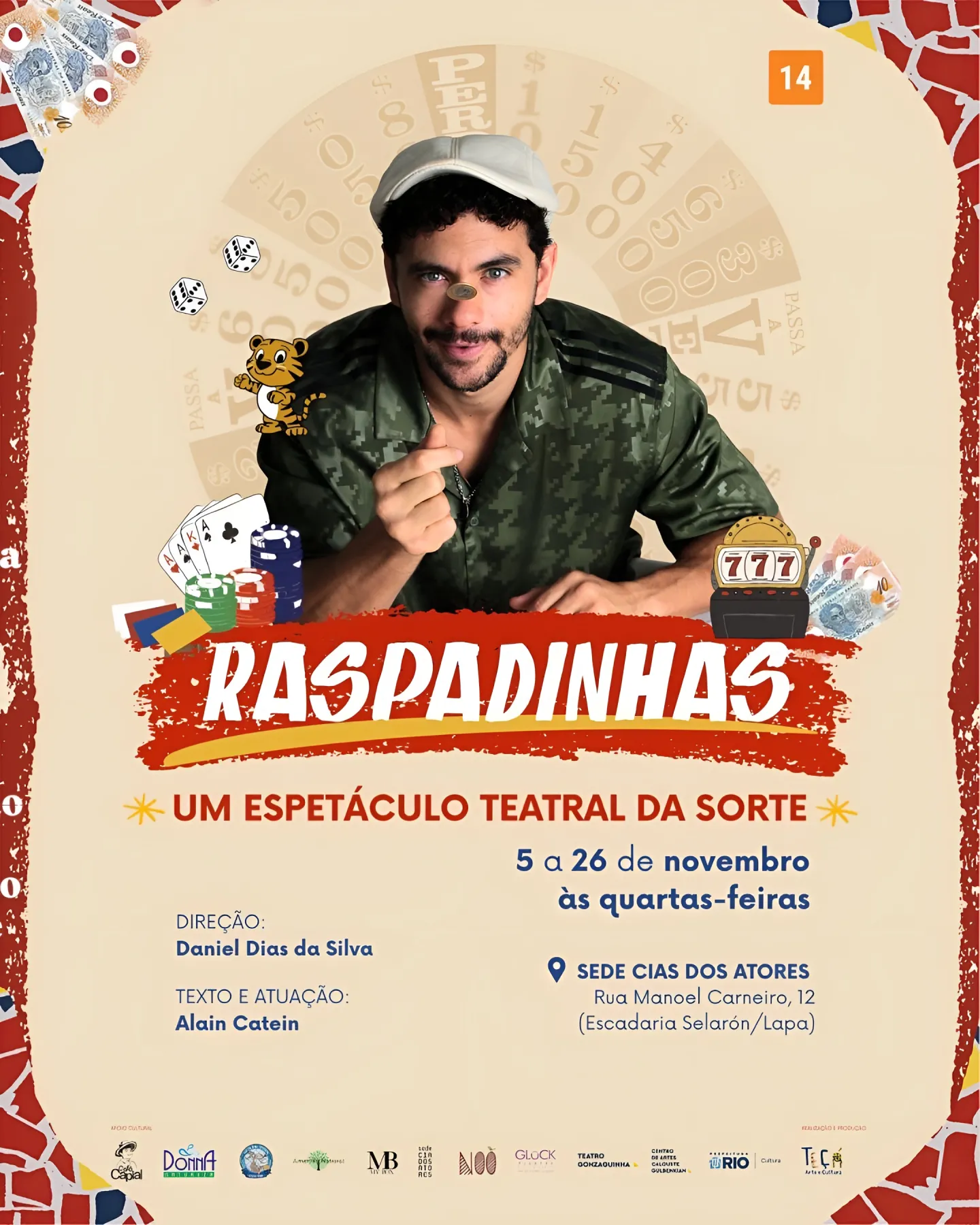 Comédia “Raspadinhas”